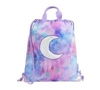 Belmil Premium Turnbeutel Sportbeutel Schuhbeutel Sportsack (Moonlight 2)