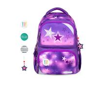 Belmil Schulrucksack Set- 2 teilig "Stars" mit Brustgurt 22 Liter