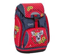 BELMIL Schulranzen-Set »Comfy Little Cute Friends Daisy« rot, 26x42x19 cm