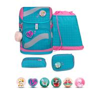 Belmil Smarty ergonomisches Schulranzenset 5tlg. - Hearts and Dots Hearts and Dots Koffer24