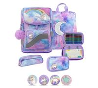 Belmil Smarty Plus Premium Schulranzen Set 405-51/P/S (Moonlight 2)