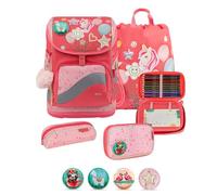 Belmil Smarty Plus Premium Schulranzen Set 405-51/P/S (Rose Quartz 2)