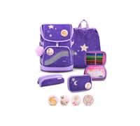 Belmil Smarty Plus Premium Schulranzen Set 5-teilig ""Dahlia"" Dahlia