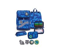 Belmil Smarty Plus Premium Schulranzen Set 5-teilig ""Glacier Blue"" Glacier Blue
