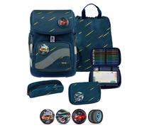 Belmil Smarty Plus Premium Schulranzen Set 5-teilig "Orion Blue"