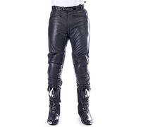 BELO NEW MARO Damenlederhose schwarz lang 38