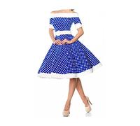 Belsira Damen schulterfreies Swing-Kleid im Retro-Style 2XL
