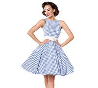 Belsira Karokleid Kurzes Kleid hellblau/wei? S