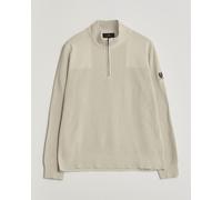 Belstaff Commander Half Zip Silver Birch Beige L