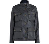 Belstaff Damen Fieldmaster Dark Ink Navy Blue Dünne Jacke 2XS