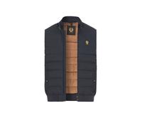 BELSTAFF Daunenweste Herren Stehkragen Mikrofaser grau, 52 (L)