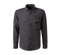 BELSTAFF Hemd Herren Regular Fit Langarm Leinen blau, L