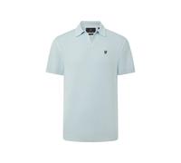 Belstaff Herren Strick-Poloshirt, bleu, Gr. 3XL