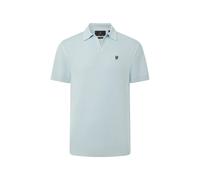 Belstaff Herren Strick-Poloshirt, bleu, Gr. XL