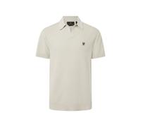 Belstaff Herren Strick-Poloshirt, offwhite, Gr. XXL