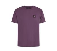 Belstaff Herren-T-Shirt mit Brustaufnäher, Dunkler Granat, S