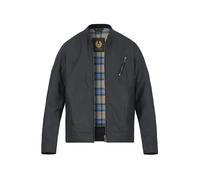 BELSTAFF Jacke Herren Stehkragen Baumwolle schwarz, XL