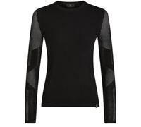 Belstaff Kai Rundhals-Langarm-T-Shirt in Schwarz S