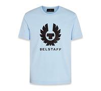 Belstaff Phoenix Herren-T-Shirt aus Baumwoll-Jersey, himmelblau, L