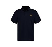 BELSTAFF Polo-Shirt Herren Regular Fit Kurzarm Baumwoll-Piqué blau, M