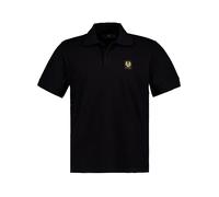 BELSTAFF Polo-Shirt Herren Regular Fit Kurzarm Baumwoll-Piqué schwarz, 3XL