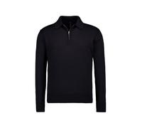 BELSTAFF Pullover Herren Slim Fit Merinowolle schwarz, 3XL