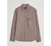 Belstaff Scale Linen Shirt Asphalt Braun L