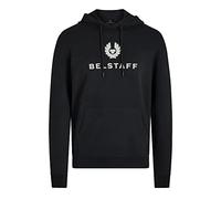 Belstaff Signature Hoodie Schwarz, Schwarz-Weiß, XXL
