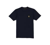 BELSTAFF T-Shirt Herren Regular Fit Kurzarm Rundhals Baumwolle blau, L