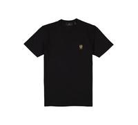 BELSTAFF T-Shirt Herren Regular Fit Kurzarm Rundhals Baumwolle schwarz, XL