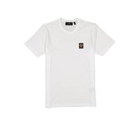BELSTAFF T-Shirt Herren Regular Fit Kurzarm Rundhals Baumwolle weiß, 3XL