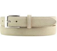 BELTINGER Gürtel aus Veloursleder 2,5 cm | Velour-Ledergürtel für Herren und Damen 25mm | Wildleder-Gürtel mit runder Gürtelschließe