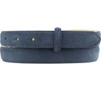 BELTINGER Gürtel aus Veloursleder ohne Schnalle 2,5 cm | Velour-Ledergürtel für Damen Herren 25mm | Wildleder-Gürtel