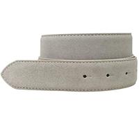 BELTINGER Gürtel aus Veloursleder ohne Schnalle 3,5 cm | Velour-Ledergürtel für Damen Herren 35mm | Wildleder-Gürtel