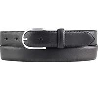 BELTINGER Hochwertiger Damengürtel aus Vollrindleder mit runder Gürtelschließe 3,0 cm | Bombierter Ledergürtel Damen 30mm | Damen-Gürtel made in Italy