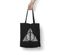 Belum | Tote Tasche aus 100% Baumwolle Harry Potter, Deathly Hallows, Utility