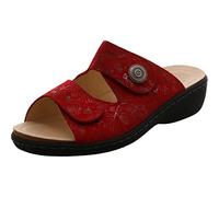 Belvida Bequeme Pantoletten für Damen, rot, Gr. 40 EU