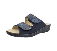 Belvida Bequeme Pantoletten für Damen, blau, Größe 37 EU