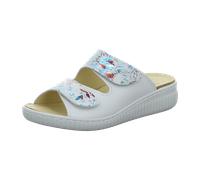 Belvida Bequeme Pantoletten für Damen, grau, Größe 39 EU