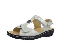 Belvida Bequeme Sandalen für Damen, weiß, Größe 39 EU