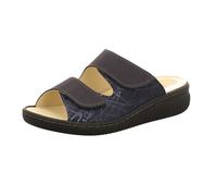 belvida Damen-Pantolette mit Klettverschluss Marine-Blau 39