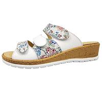 Belvida Damenschuhe Hausschuhe Pantolette Weiß Freizeit, Schuhgröße:38 EU