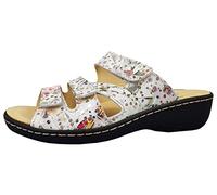 Belvida Damenschuhe Hausschuhe Pantolette Weiß Freizeit, Schuhgröße:42 EU