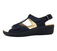 Belvida Damenschuhe Sandalen Sandale Blau Freizeit, Schuhgröße:42 EU