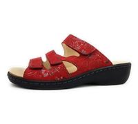 Belvida Garden Damen Pantolette in Rot, Größe 39