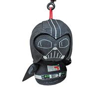 BEMIRO Darth Vader Star Wars Anhänger Plüsch Bagclip - ca. 9 cm, Star Wars Schlüsselanhänger, Star Wars Geschenke, Star Wars Bag Clip, Star Wars Figuren, Star Wars Anhänger