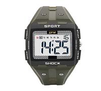 BEN NEVIS Digital Uhr Herren-Sports Wasserdicht Eckig Armbanduhr mit Wecker,LED-Licht,Stoppuhr,Datum,Silikon Armband