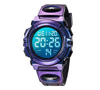 BEN NEVIS Digital Uhren für Kinder Jungen - 50 M Wasserdicht Sports Outdoor Digitaluhr Kinder Silikon Armbanduhr mit Wecker/Stoppuhr/LED-Licht/Stoßfest/Datum,Elektronische Kinderuhren Blau