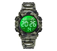 BEN NEVIS Digital Uhren für Kinder Jungen-Wasserdicht Sports Outdoor Digitaluhr Kinder Silikon Armbanduhr mit Wecker/Stoppuhr/LED-Licht/Stoßfest