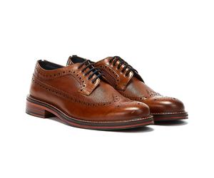 Ben Sherman Archie Brogue Herren Tan Schuhe EU 40,5 / UK 7